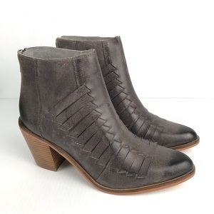 New Diba True Women's "Neat Lee Leather Fashion Ankle Boots Size 7